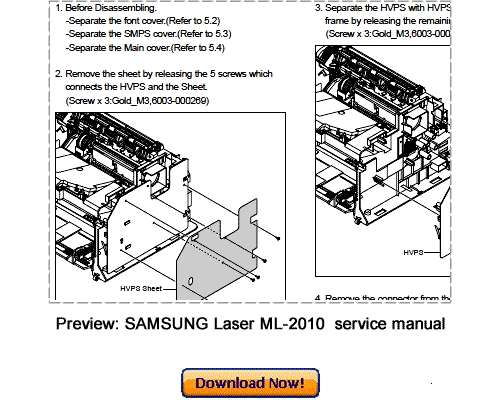 Samsung ml 2010 printer troubleshooting error